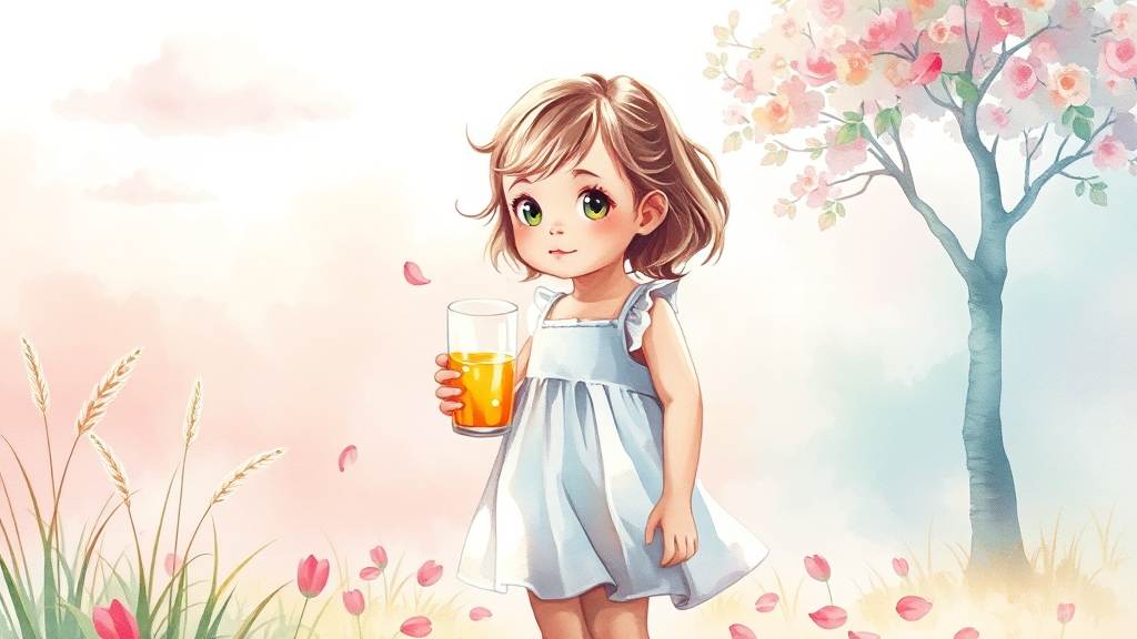 영양제, 꼭 필요할까? (watercolor 스타일)
