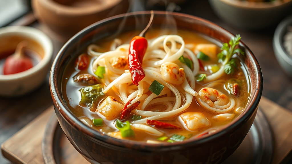 콩나물국 맛 UP 양념 (realistic 스타일)