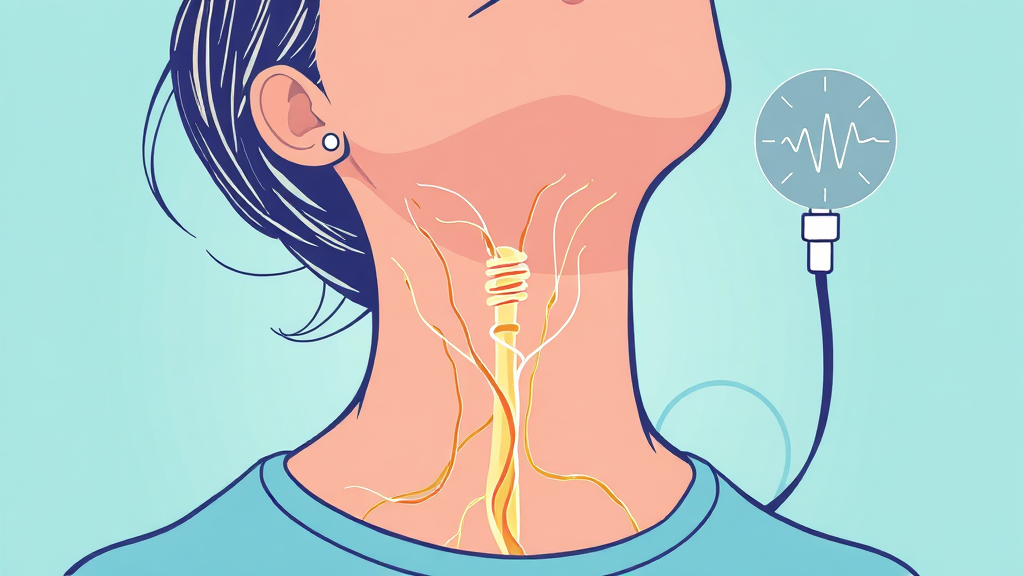 경동맥 초음파 검사 방법 및 과정 (illustration 스타일)