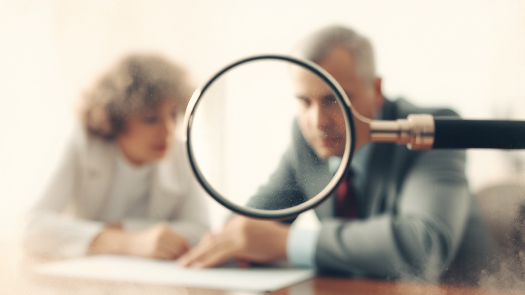 세무조사, 누가 대상일까요? (watercolor 스타일)