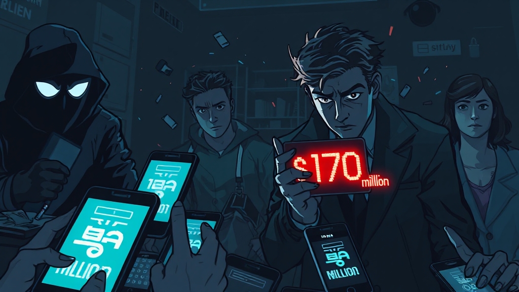 KT 소액결제 피해 심각 (illustration 스타일)