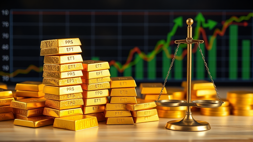 금 ETF 투자 시 장점 및 단점 (realistic 스타일)