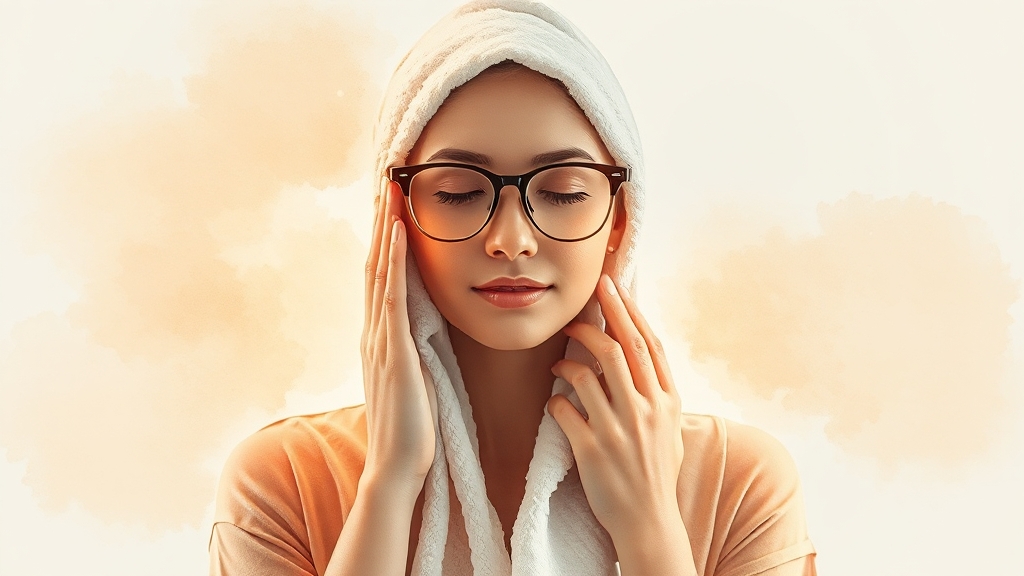 다래끼 자가 관리법 (watercolor 스타일)