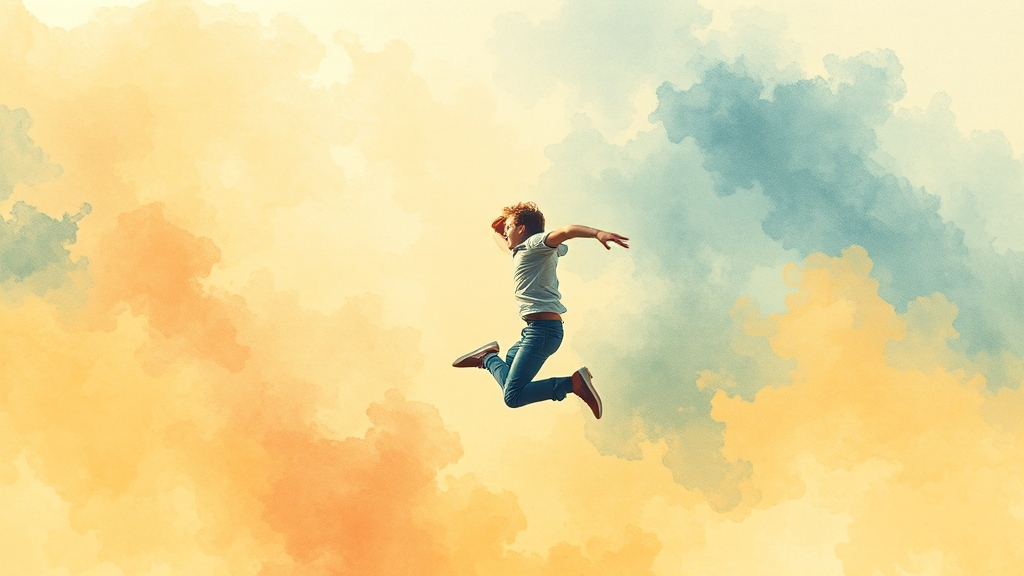 청년도약계좌란? (watercolor 스타일)