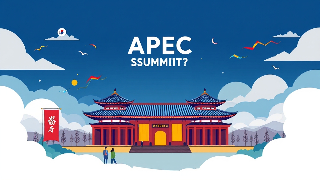 APEC, 한국 경제에 어떤 영향? (cartoon 스타일)