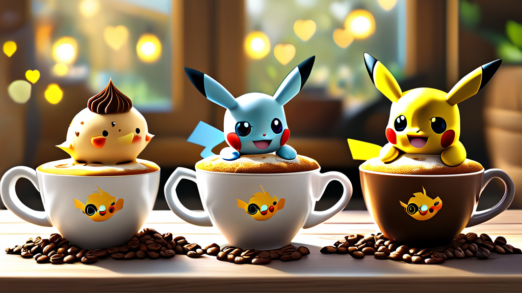 이디야 포켓몬 굿즈: 또 다른 콜라보 정보 (realistic 스타일)