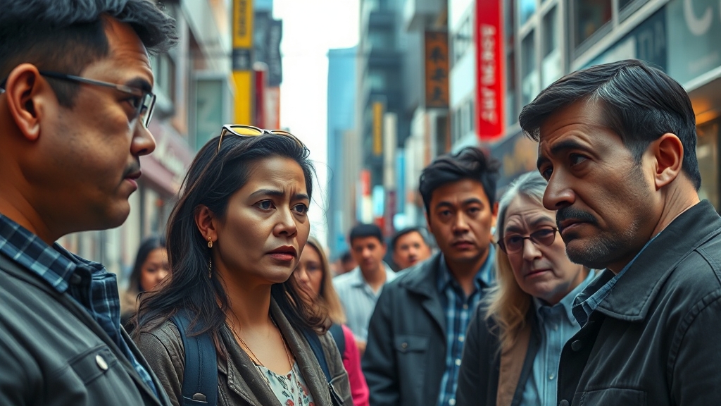 2025년, 분쟁 증가 요인은? (realistic 스타일)