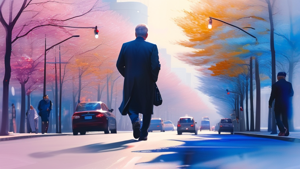 국내 정치 및 사회 이슈 (watercolor 스타일)