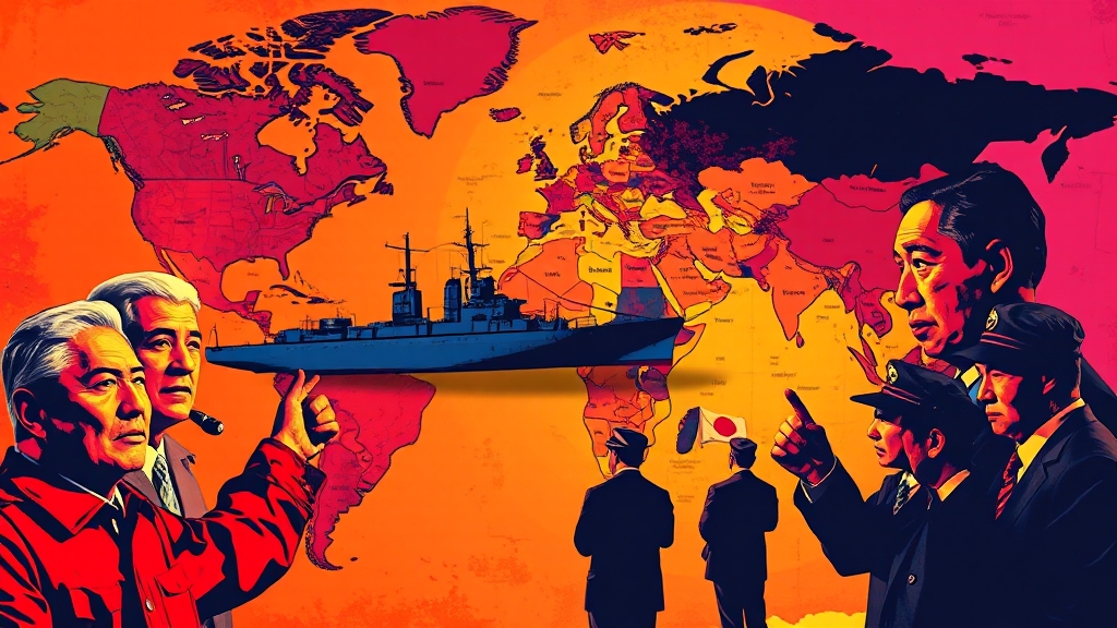 주요 국가, 어떻게 대응할까? (popart 스타일)