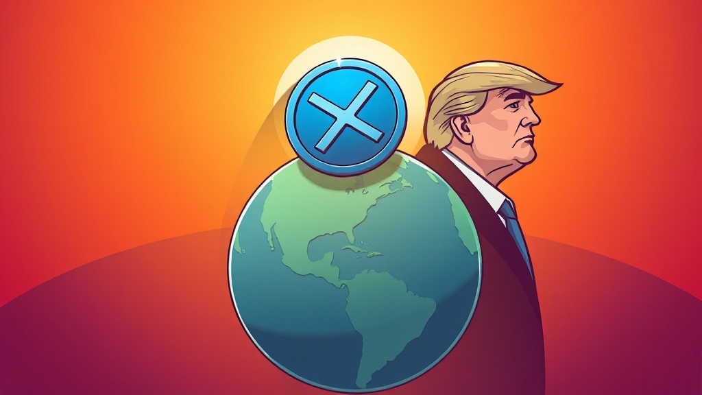 리플, 국제 송금 혁신을 꿈꾸다 (cartoon 스타일)