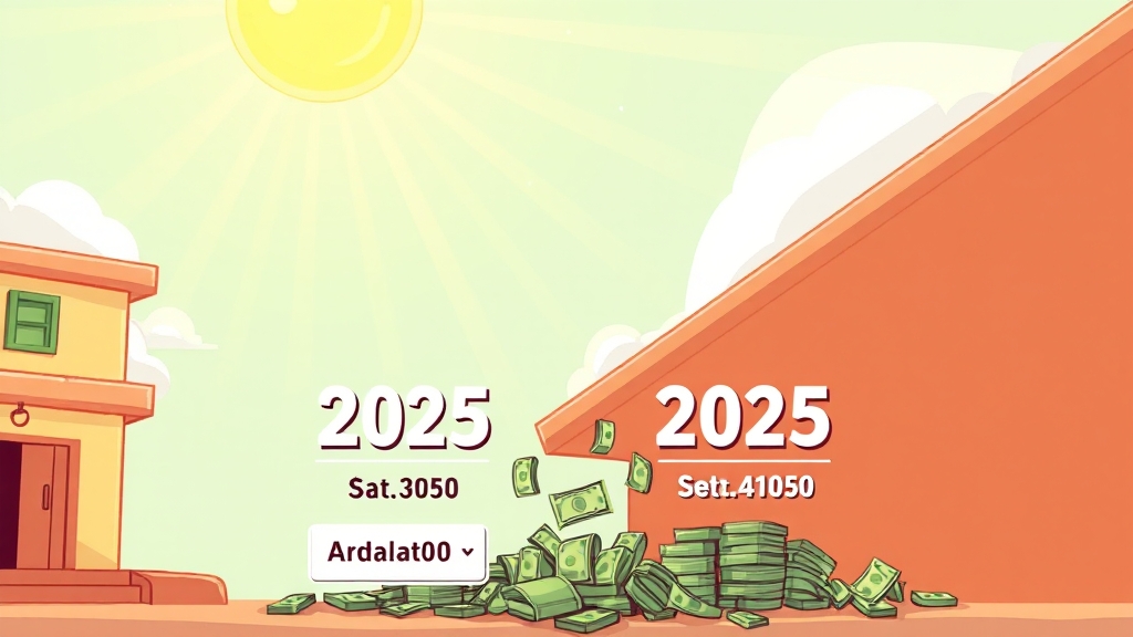 2025년 연차수당 계산 방법 (cartoon 스타일)