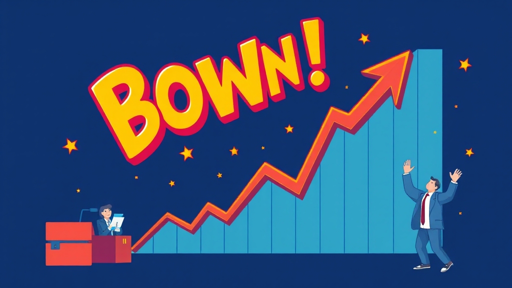 최근 주가, 왜 올랐을까? (cartoon 스타일)