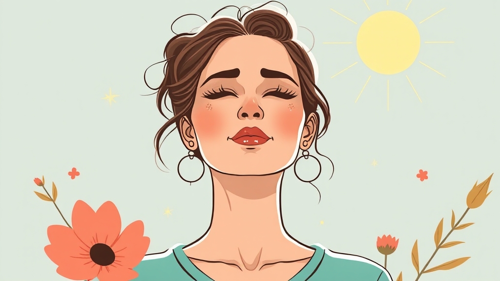 이석증, 건강한 삶을 위해 (illustration 스타일)