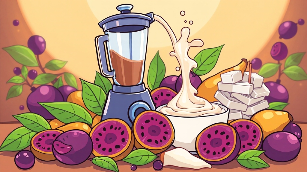 자보티카바 퓨레, 더 맛있게! (cartoon 스타일)