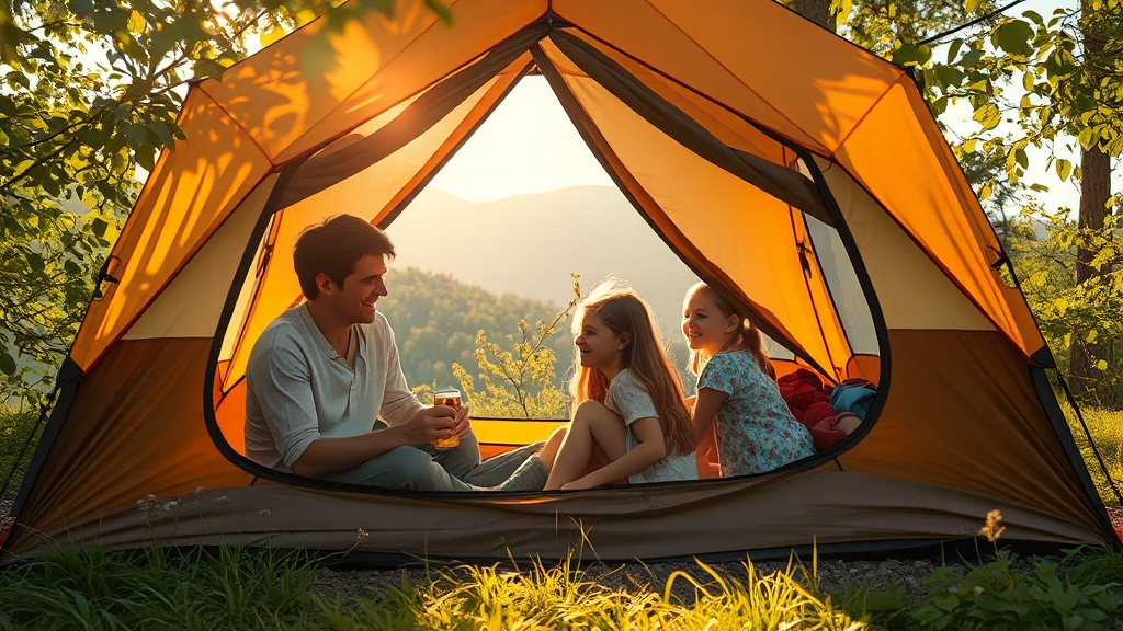 에어텐트 구매 시 고려사항 (realistic 스타일)