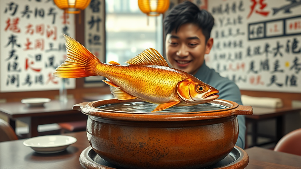 방송 출연 및 맛집 인증 (realistic 스타일)