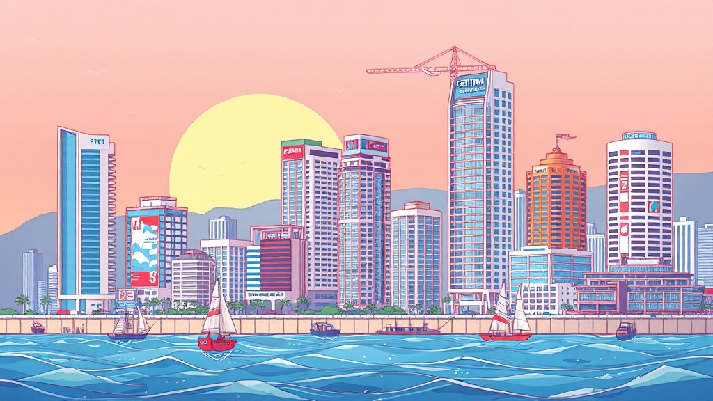 해운대 주요 단지, 어디를 봐야 할까? (illustration 스타일)