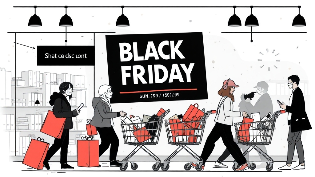 추천 할인 품목 및 쇼핑 전략 (illustration 스타일)