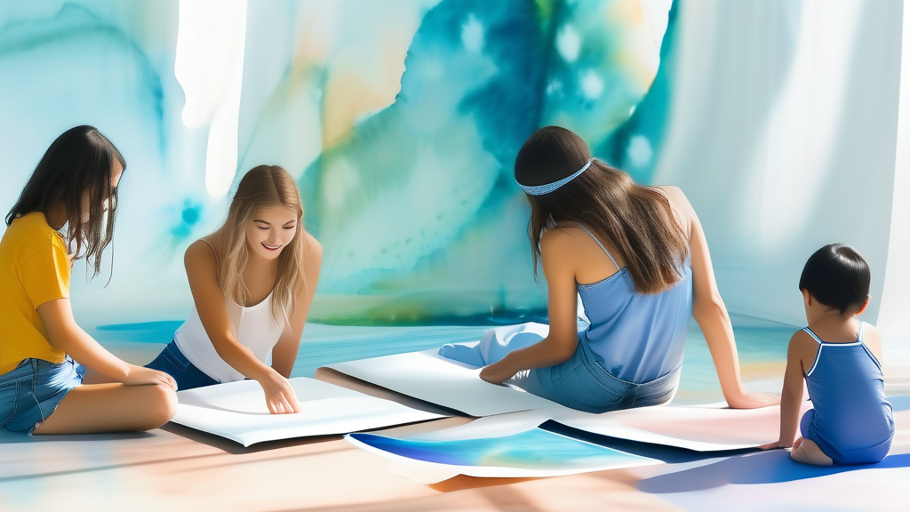 어디에 사용할 수 있나요? 복지포인트 활용처와 혜택 (watercolor 스타일)