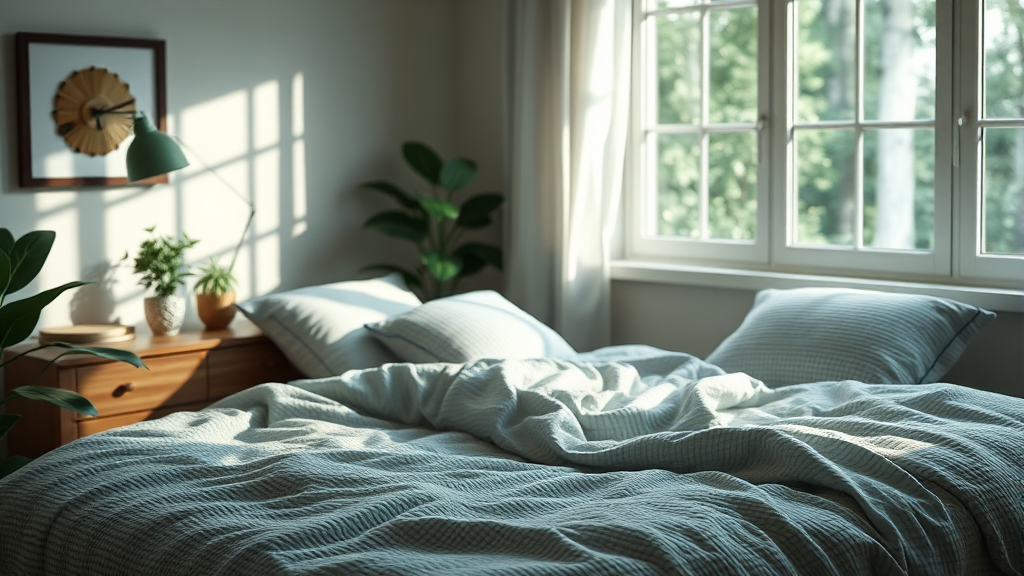 월계수 잎, 숙면에 어떻게 도움을 줄까요? (realistic 스타일)