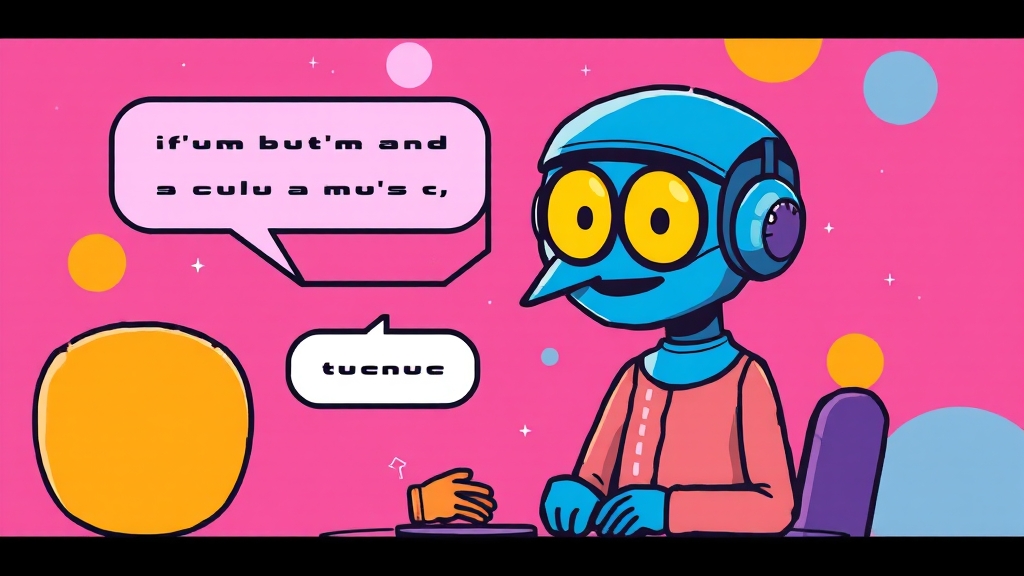 챗GPT란 무엇일까요? (cartoon 스타일)