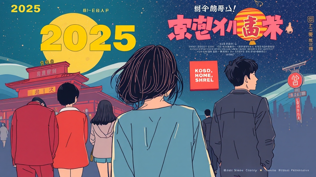 2025 추석 연휴 영화 미리보기 (illustration 스타일)
