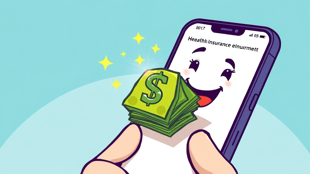 환급금, 온라인으로 간편하게 조회! (cartoon 스타일)