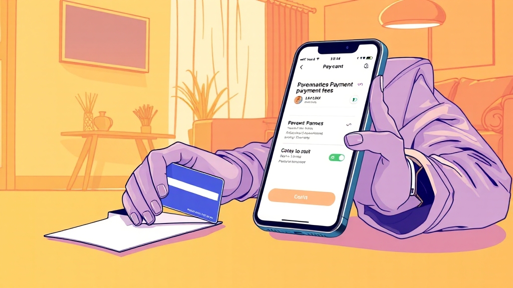 관리비 자동이체, 왜 좋을까? (illustration 스타일)