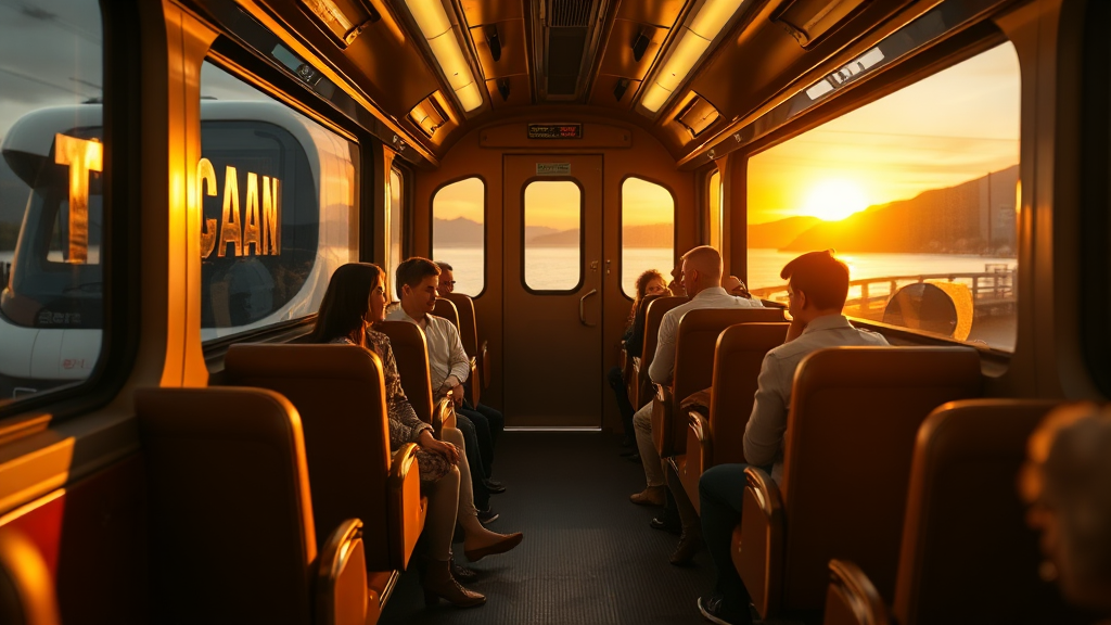 서해금빛열차 요금 정보 (realistic 스타일)