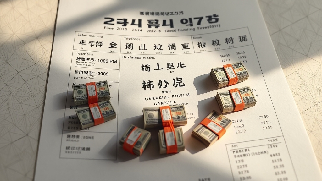 신고 대상과 소득 종류 (realistic 스타일)