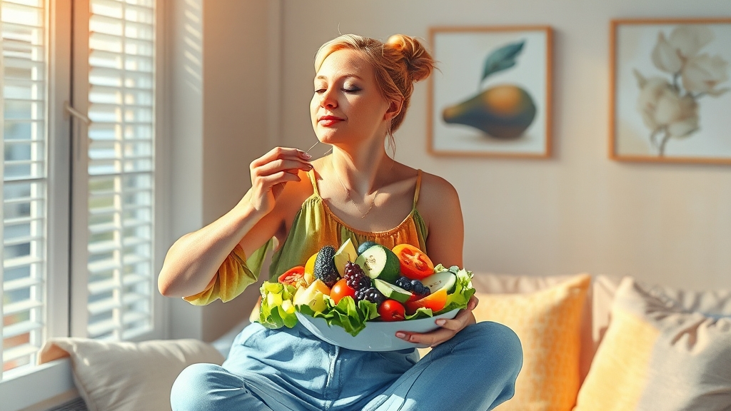 만성 염증 관리: 장기적인 접근법 (watercolor 스타일)