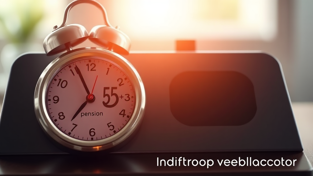 조기수령 조건: 나이 및 필수 요건 (realistic 스타일)