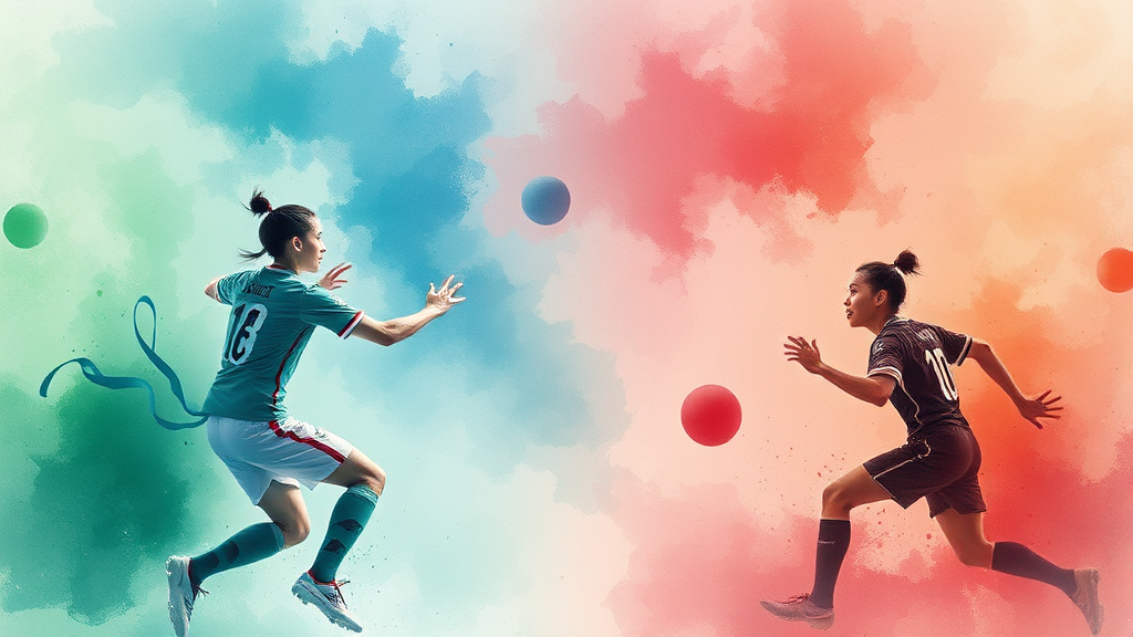 결승전 예상 및 관전 포인트 (watercolor 스타일)