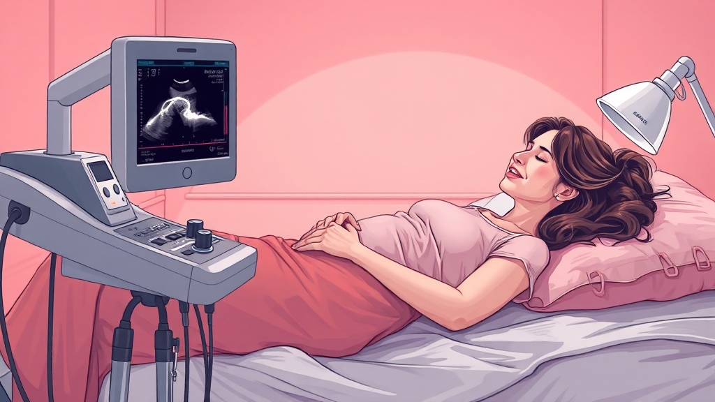 미레나 시술 과정, 어떻게 진행될까요? (illustration 스타일)