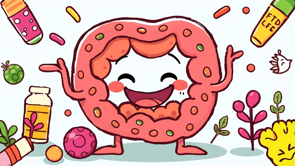 신바이오틱스, 왜 좋을까? (cartoon 스타일)