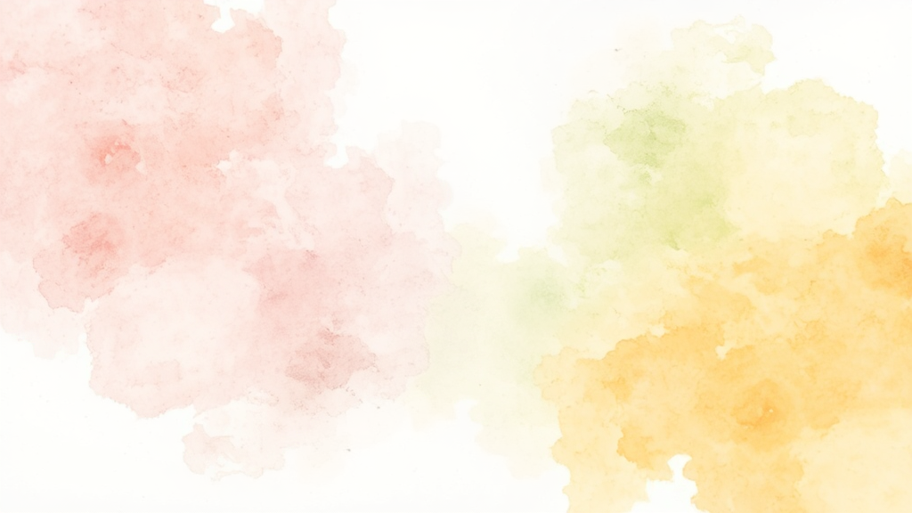 특별중도해지 사유 (watercolor 스타일)