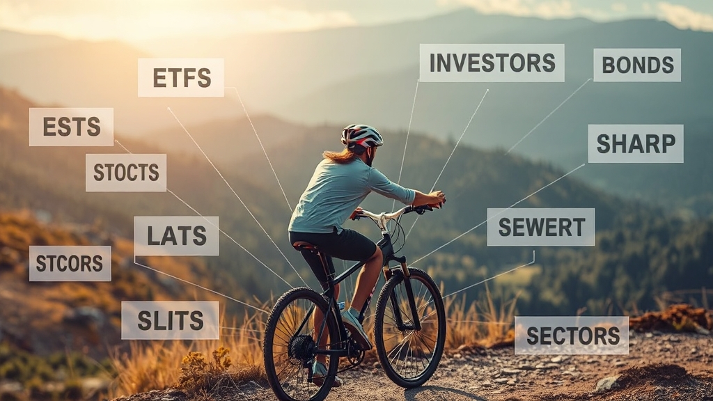 ETF 종류별 특징 (realistic 스타일)