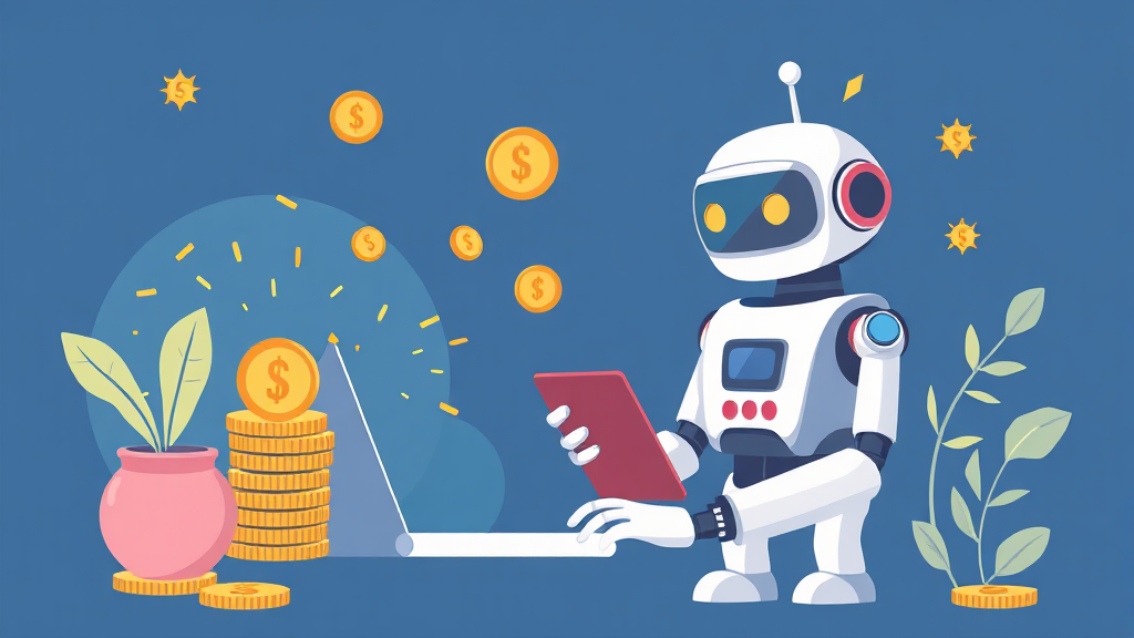 ChatGPT 부업이란? (illustration 스타일)