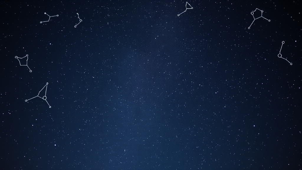 오늘의 별자리 운세 (realistic 스타일)