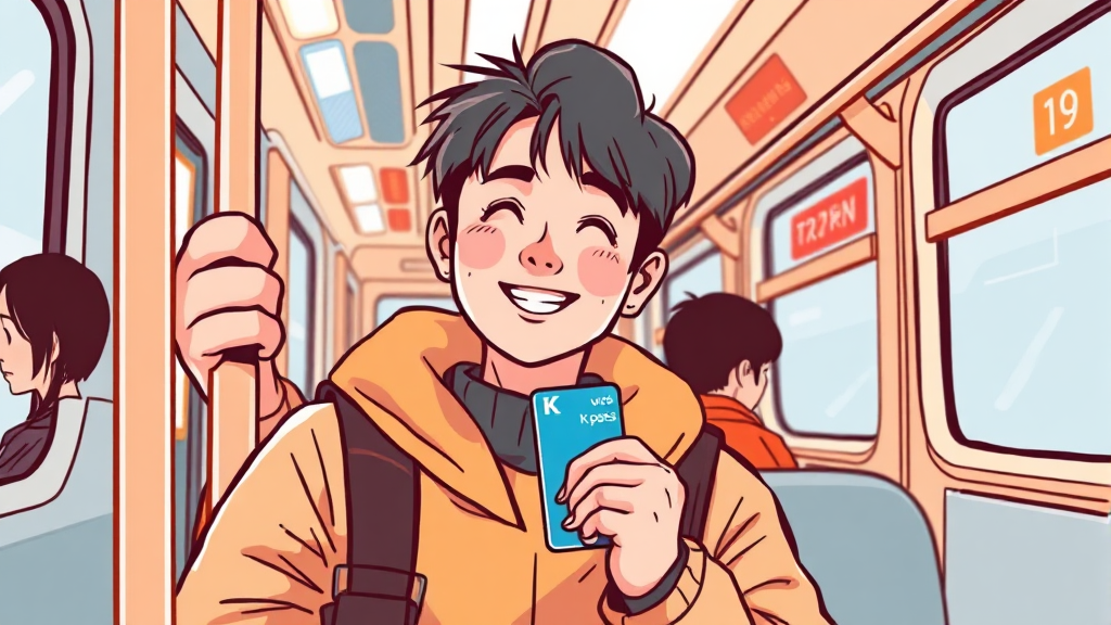 K-패스 신청 자격 알아보기 (illustration 스타일)