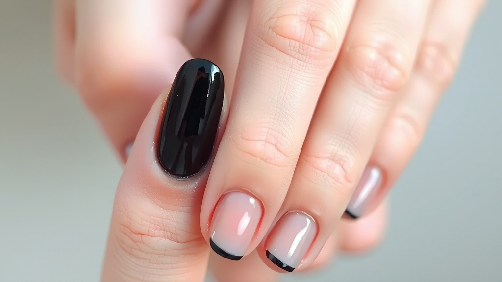 손톱 세로줄, 자가 진단법 (watercolor 스타일)