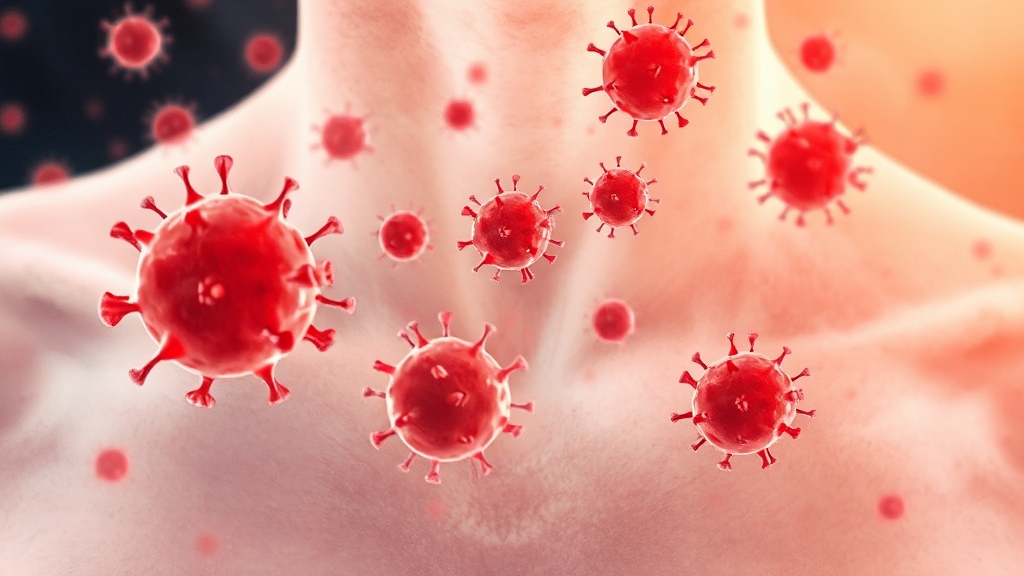 갑상선 기능항진증 원인과 기전 (watercolor 스타일)