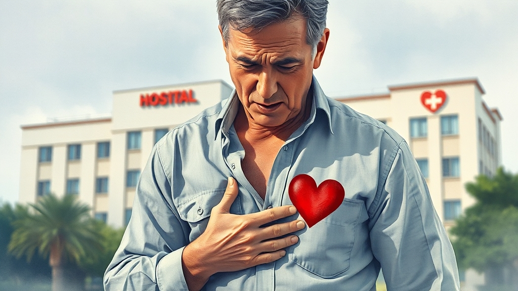 심장병 초기 증상과 대처법 (watercolor 스타일)