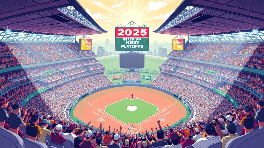 구단별 예매 정보, 어디서 확인할까? (cartoon 스타일)