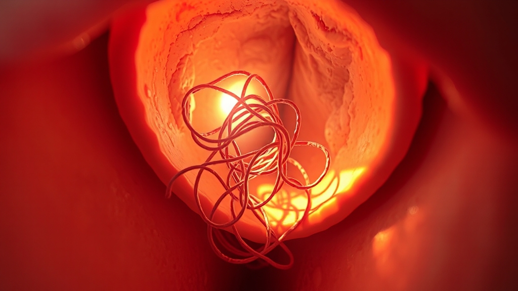 자궁근종 크기와 치료 결정 (realistic 스타일)