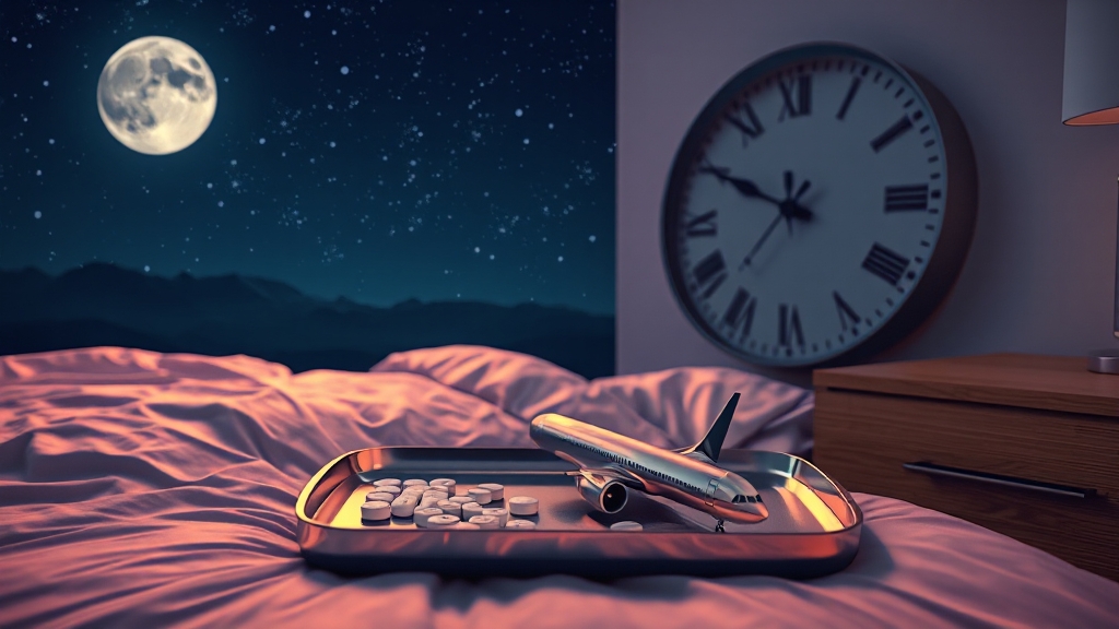 멜라토닌 효과적인 복용법 (realistic 스타일)