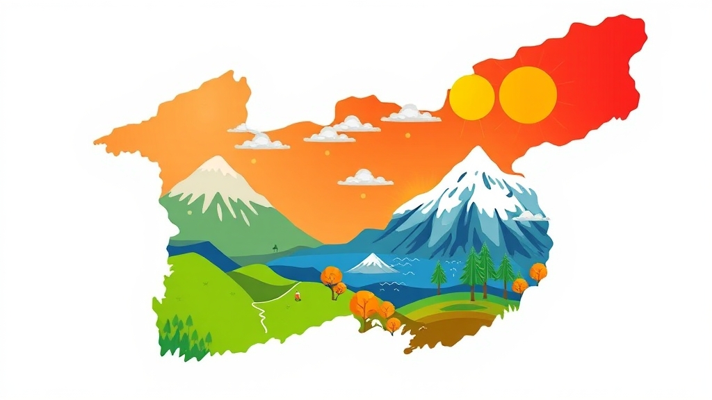 기단과 계절별 날씨 (cartoon 스타일)