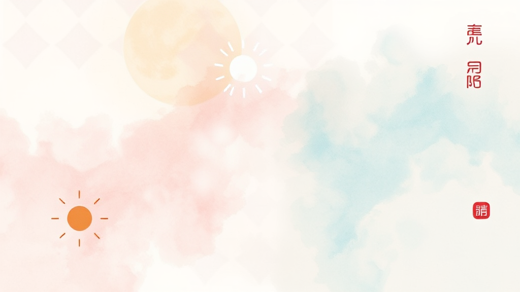 오늘의 날씨와 놓치지 말아야 할 생활 정보 (watercolor 스타일)