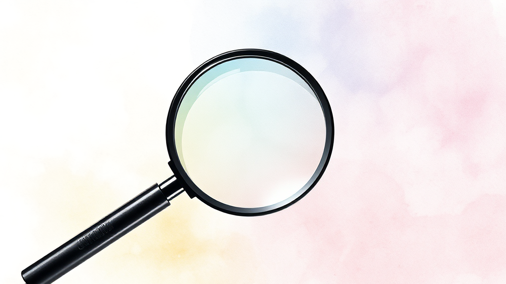 투자 시 유의사항 (watercolor 스타일)