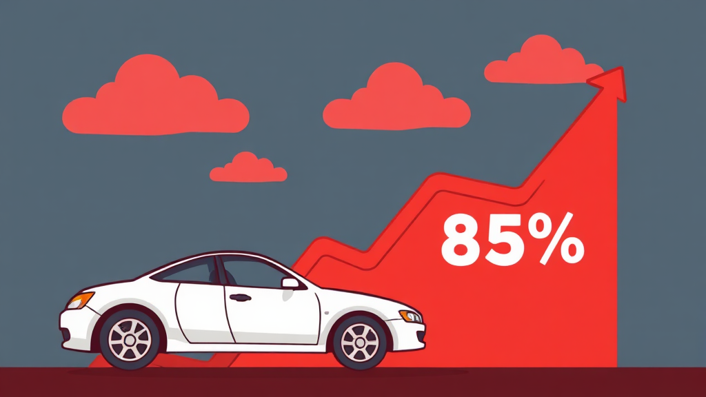 자동차보험 손해율, 왜 중요할까? (cartoon 스타일)